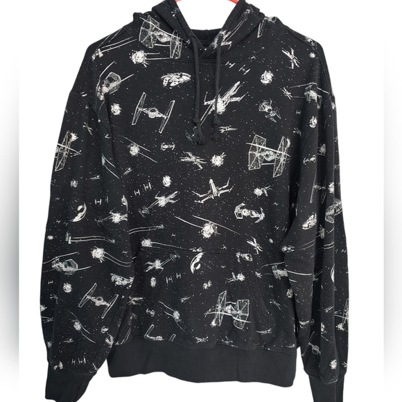 Star Wars Other - STAR WARS Ships Pullover Hoodie Men's Large